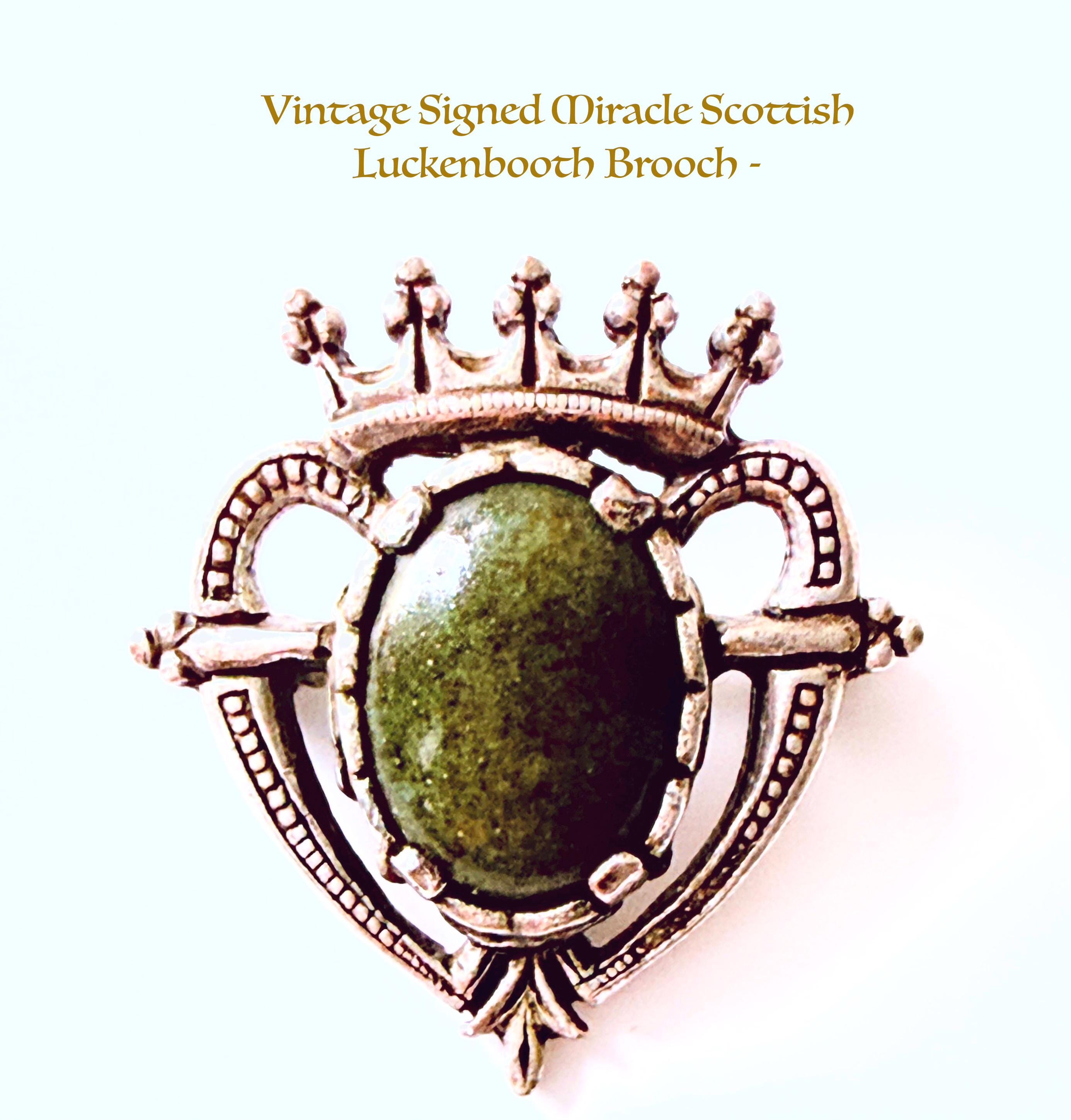Luckenbooth Brooch - Etsy