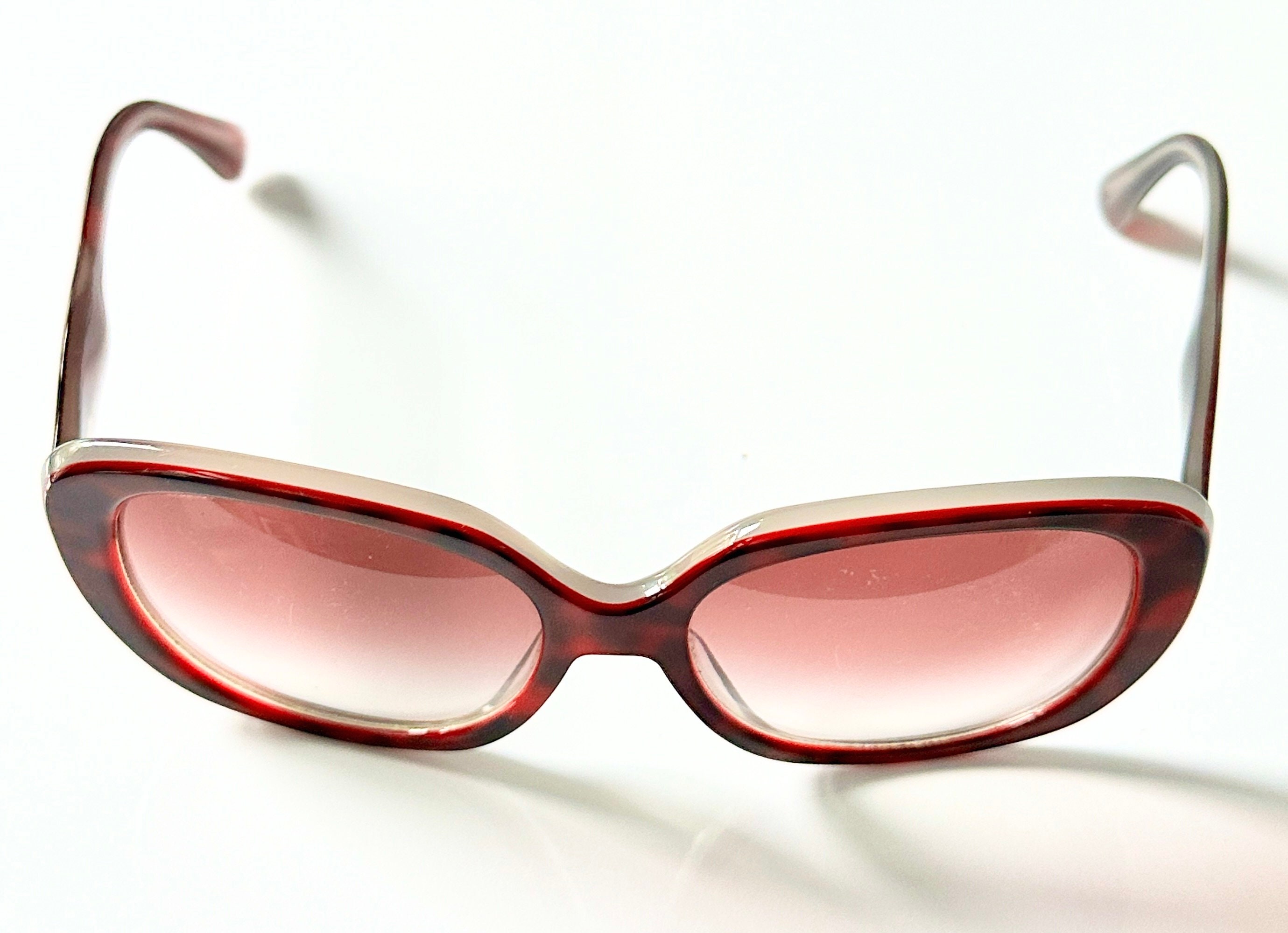 vintage Miu Miu pink sunglasses with rose detailing Miu Miu 0MU 52YS Sunglasses ZVN20F Gold - eye-oo.com main image 4