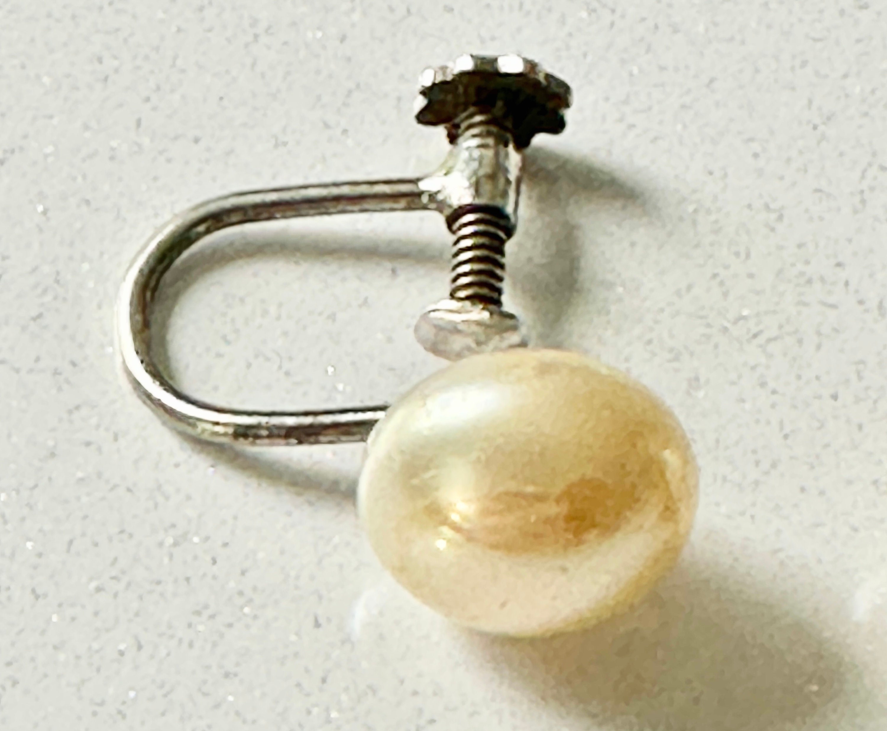 Clearine Orecchini Pendenti Art Deco Vintage Con Perle Finto E Cristalli - Bigiotteria Da Sposa In Argento