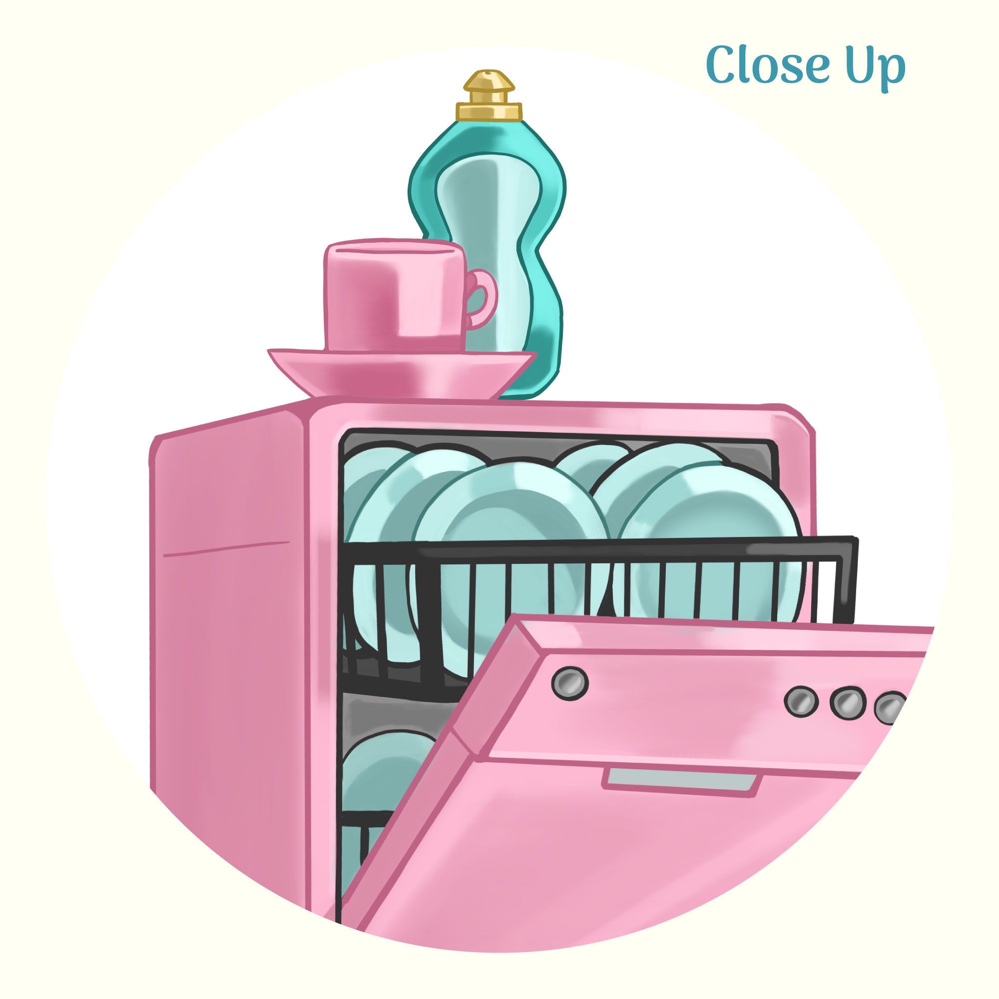 Cleaning Clipart Illustrations: Household Chores Planner PNG Graphics  (digital Download) - Etsy Sweden, image size:2000x2000