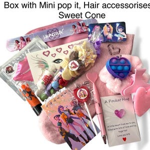 KPOP K-Pop Demon Hunters Gift box, Birthday, Huntrix, Anime Gift , Kpop FREE hair extensions K pop hair & socks