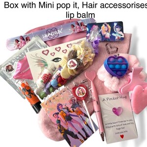KPOP K-Pop Demon Hunters Gift box, Birthday, Huntrix, Anime Gift , Kpop FREE hair extensions image 3
