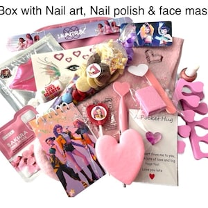 KPOP K-Pop Demon Hunters Gift box, Birthday, Huntrix, Anime Gift , Kpop FREE hair extensions image 2