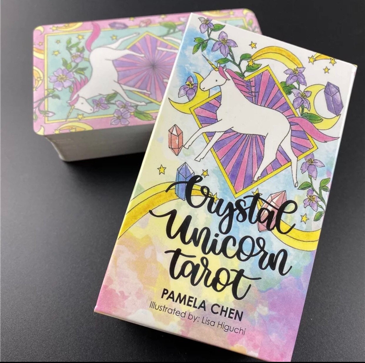 Crystal Unicorn Tarot Deck Beautiful Tarot Cards Tarot for - Etsy