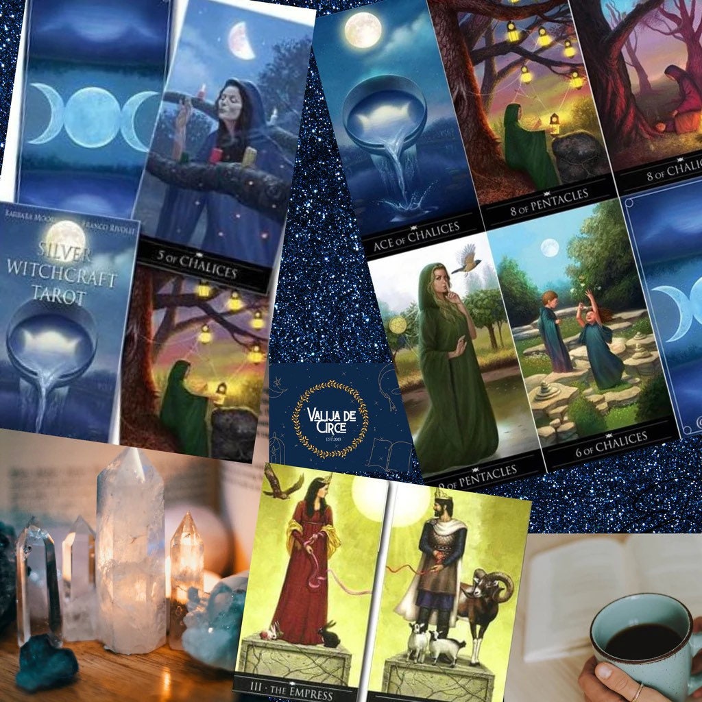 Witchcraft Tarot Deck Pretty Cards Witchy - Israel