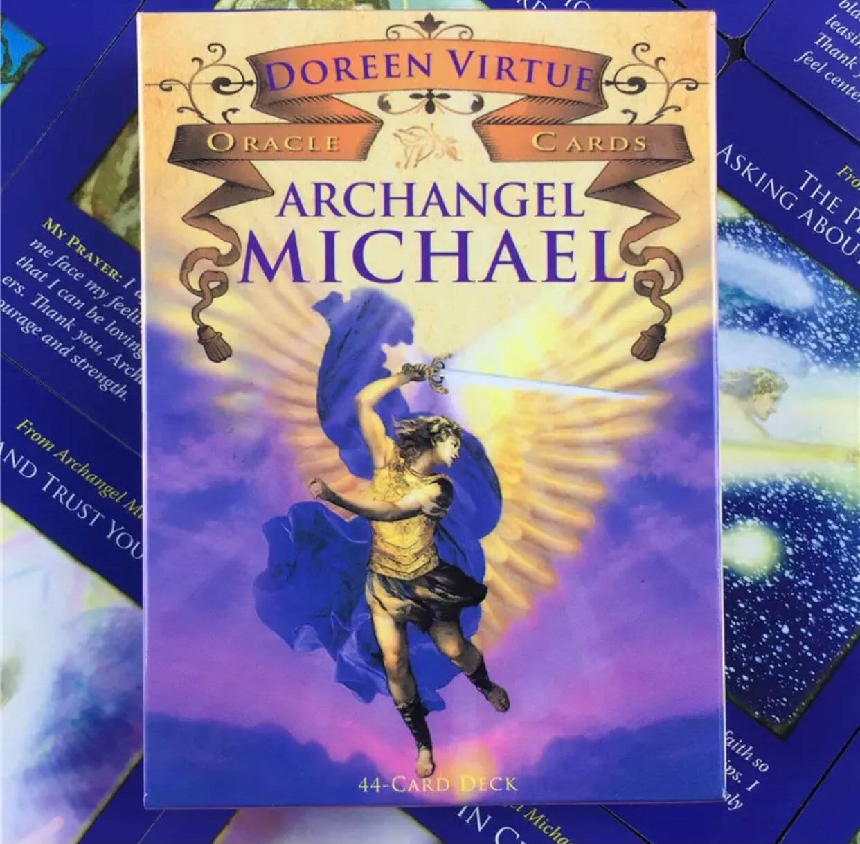 Tarot Archangel Michael 44 Card Deck Pretty Oracle Cards - Etsy