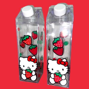 Carton de lait à la fraise Hello Kitty