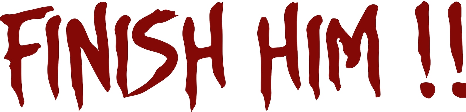 Mortal Kombat SVG Fatality Mortal Kombat Finish Him Vector Etsy Il 1588xN.3044644856 At7j