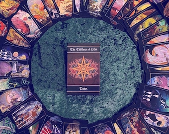 The Children of Litha Tarot (Black Edition) by Xia Hunt