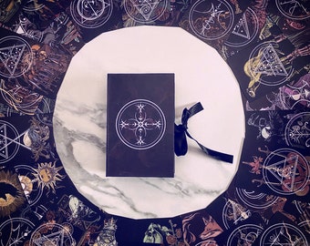 The Nameless One Tarot & Oracle deck (w/ positive affirmation sigils) by Xia Hunt
