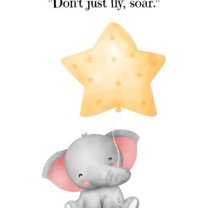 Elephant Wall Art, childs room or nursery