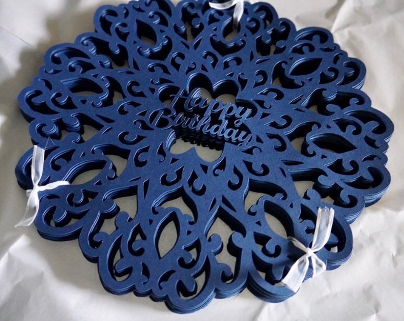 Custom Doily Placemat Charger Plate Set of 8 Etsy