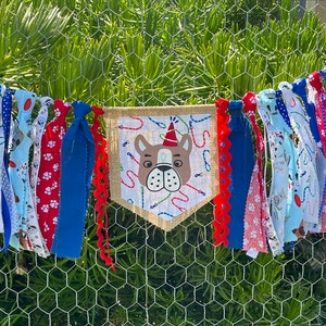 Welpe Hochstuhl Banner, Hochstuhl Tütü, Cake Smash, Fotohintergrund, Kinderzimmer/Baby Shower Decor