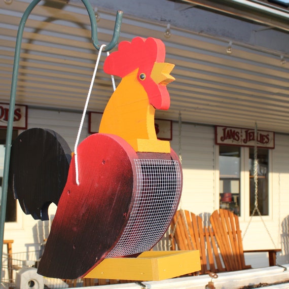 FLAMINGO - Mangiatoia Per Uccelli Silo Zulma 22 Cm Legno Nero E Marrone