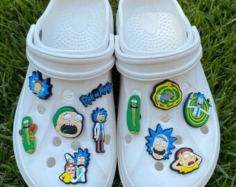 rick and morty jibbitz