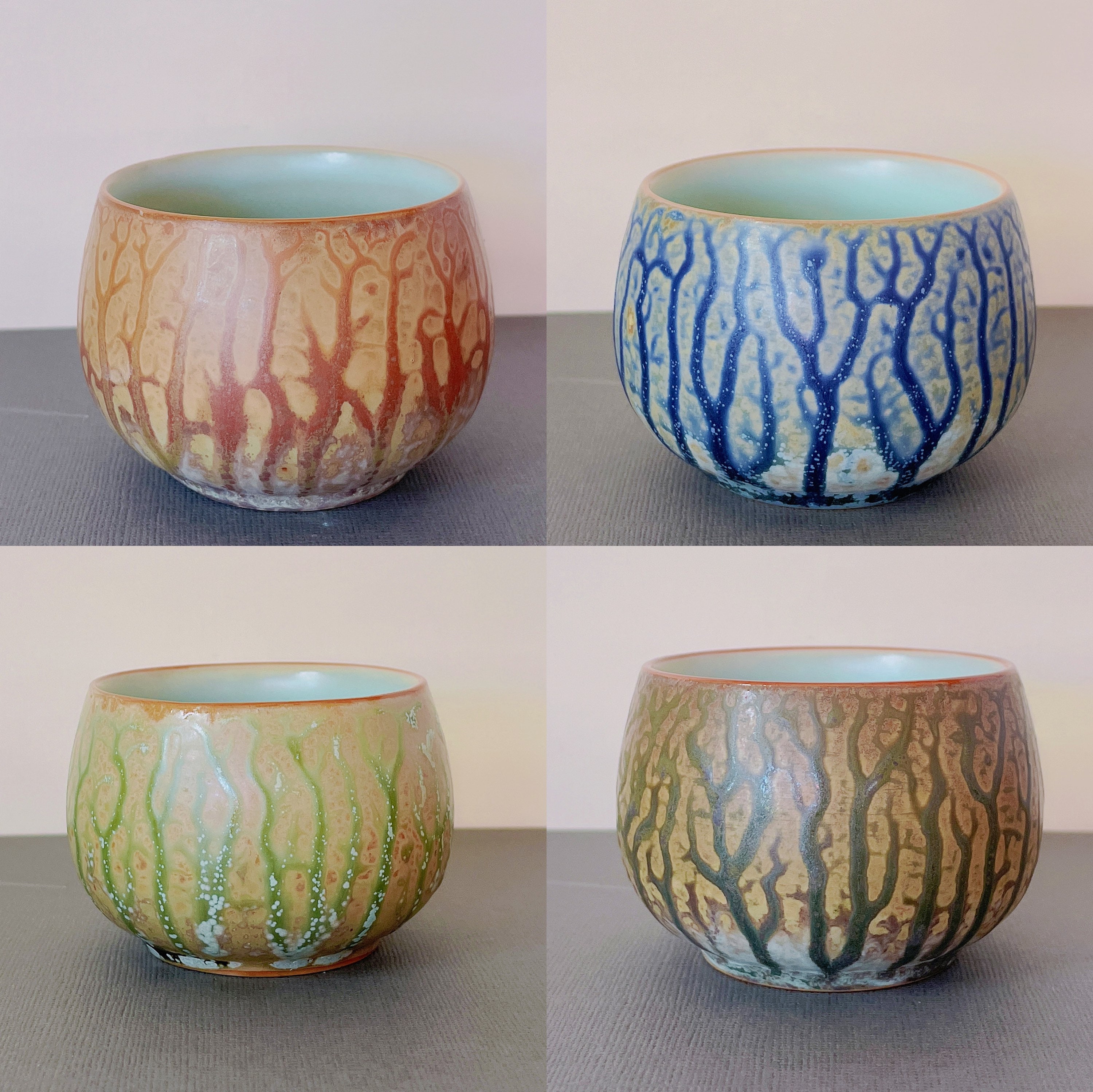 Handmade ceramic tea set/espresso cups 4 Etsy