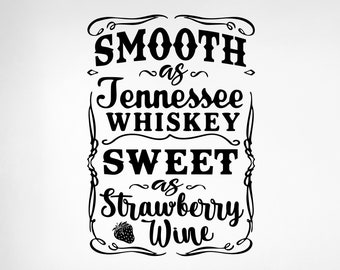 Strawberry Wine Svg Etsy
