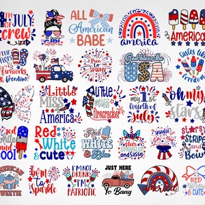 4th of July SVG Bundle, July 4th SVG, Fourth of July Png, America Svg, USA Flag Png, Patriotic Svg, Independence Day Svg, Eps,Cricut,Clipart