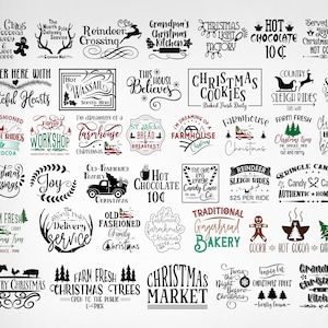 Farmhouse Christmas SVG, Farmhouse Christmas Bundle Svg, Christmas Svg, Farmhouse Sign Svg, Christmas Svg, Christmas Svg Bundle Svg, Png