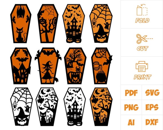 Coffin Black Foldable Halloween Items Unisex Coffin Black Foldable Halloween Items Unisex