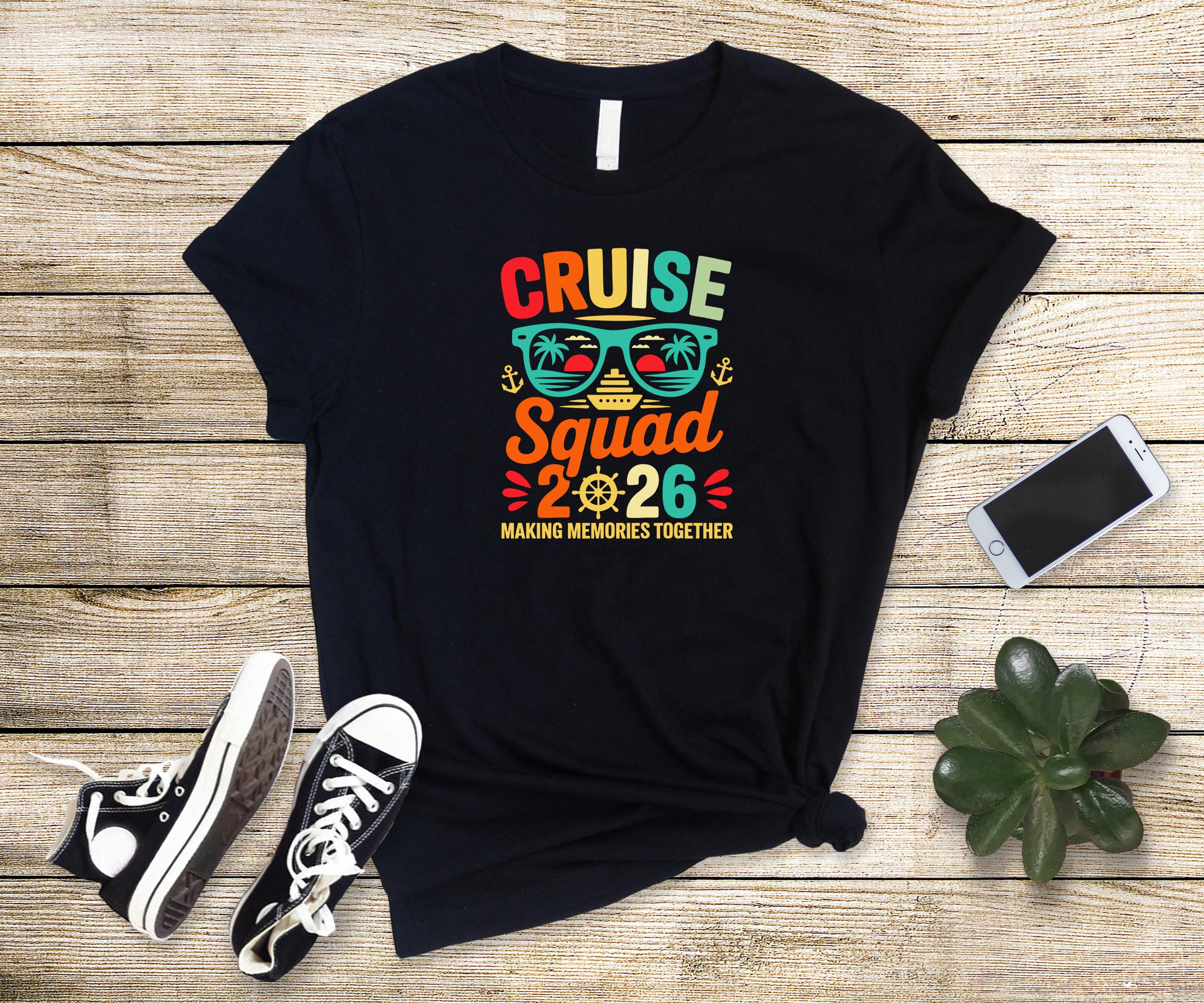 Cruise Crew 2026 PNG SVG Bundle, Funny Family Vacation Matching Cruise ...