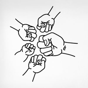 Vatertags-Svg, Vatertags-Fist-Bump-Set, Vatertags-Design, Baby-Kleinkind-Kind-Vater-Fist-Bump-SVG, Familien-SVG, Bester Papa aller Zeiten, Papa-Png