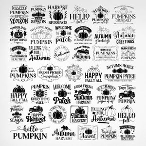 Pacchetto Svg autunnale rustico della fattoria, Pacchetto Svg autunnale della fattoria, Pacchetto Svg autunnale, Pacchetto Svg autunnale, Patch di zucca Svg, Ringraziamento Svg, Png, Cricut