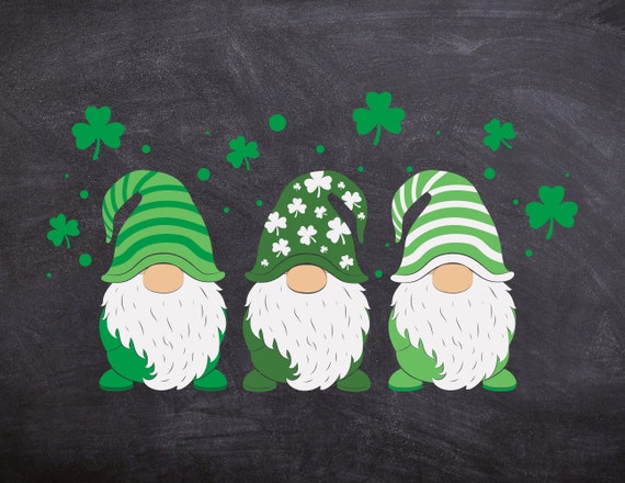 Irish Three Green Gnome Truck Shamrock St Patricks Day Gift T-Shirt Irish Three Green Gnome Truck Shamrock St Patricks Day Gift T-Shirt