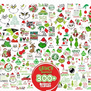 Grinch Svg bundel, kerst Svg bundel, Grinch SVG, kerst Svg, Grinch gezicht Svg, Grinch Clipart, The Grinch, Grinch middelvinger SVG, png