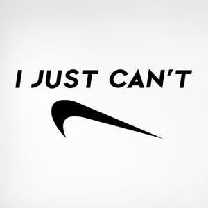 Eu simplesmente não posso SVG, Hoje não Svg, Arquivo de corte Cricut, PNG, Hoje não, SVG engraçado, Sublimatio, Download digital - Eu não posso, Decalque, Silhueta