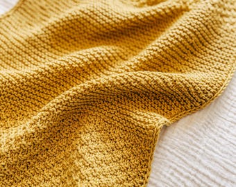 Patrón de tejido fácil para paño de cocina, patrón de tejido sencillo para paño de cocina, patrón de tejido para regalo de principiante, patrón de tejido para paño de cocina rústico