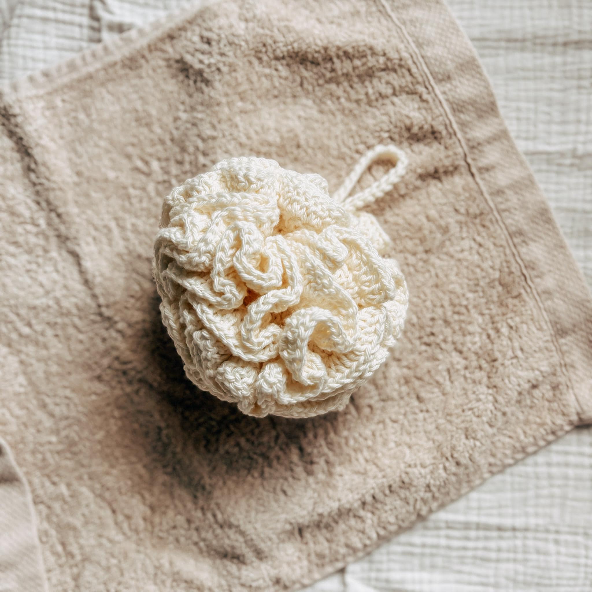 Easy Bath Pouf Crochet Pattern, Beginner Friendly Crochet Loofah, Eco-friendly Body Scrubber ...