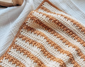 Easy Crochet Farmhouse Tea Towel Pattern, Simple Dish Towel Crochet Pattern, Beginner Crochet Hand Towel, Rustic Kitchen Decor