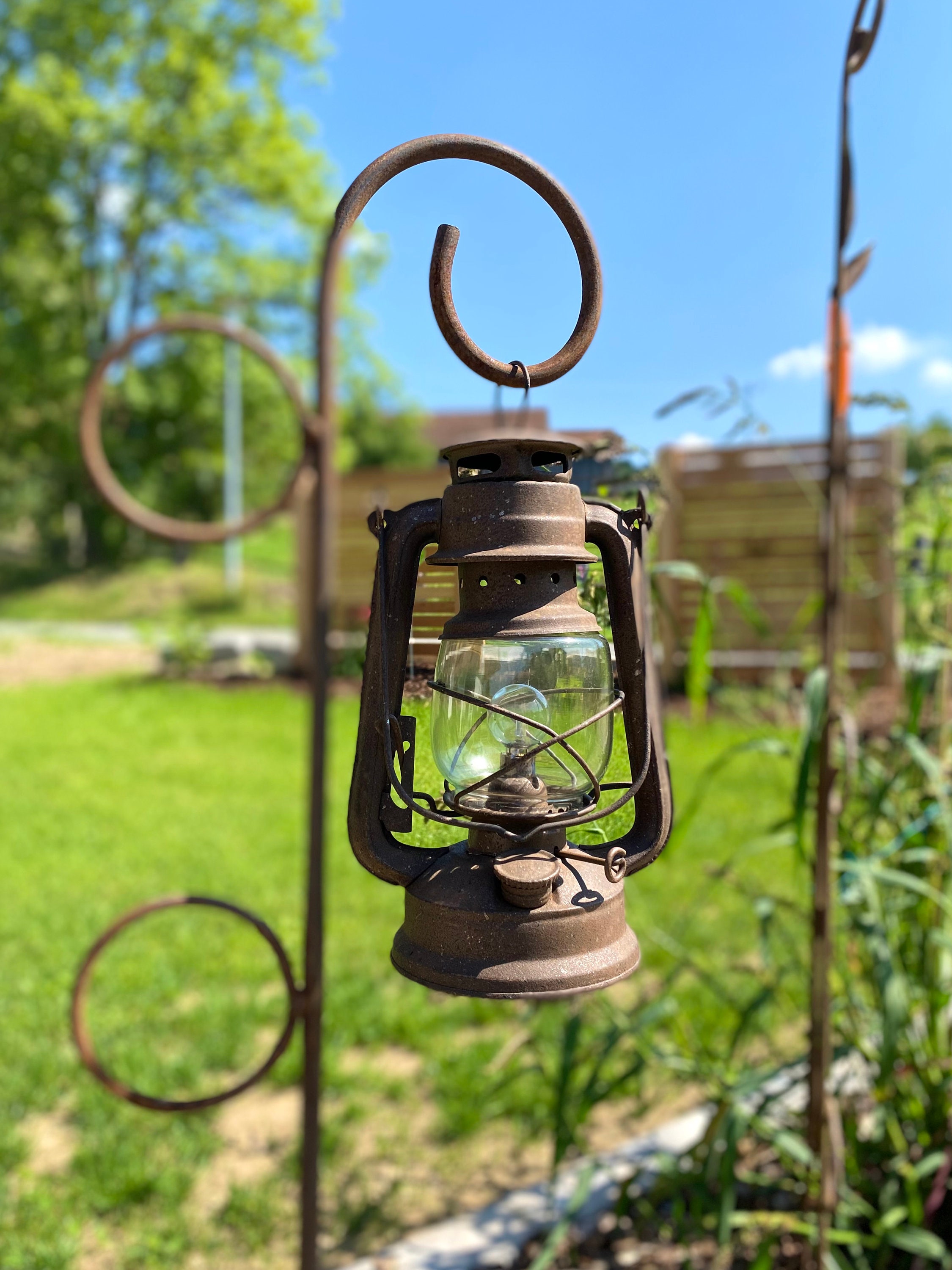 Rusted lantern