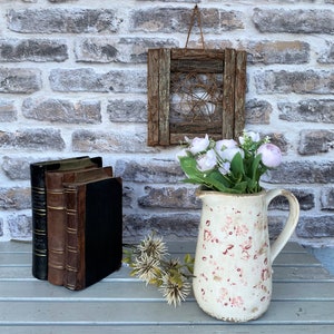 Krug Kanne Vase Vintage Shabby Vintage Landhaus Deko Keramik