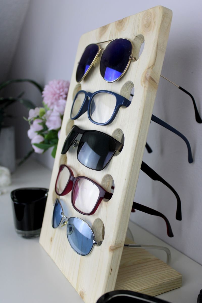 Brillenständer, Brillenhalter aus Holz, Brillenständer Holz, Brillenablage,  Brillennase, Brillenhalter selbstgemacht, Brillenzubehör