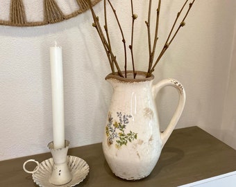 Jug jug vase ceramic country house decoration vintage antique