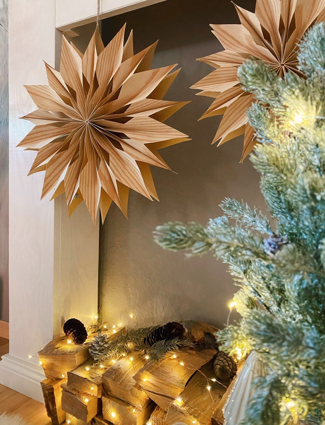 Weihnachtsstern Papierstern Faltstern Weihnachtsdeko Etsy.de