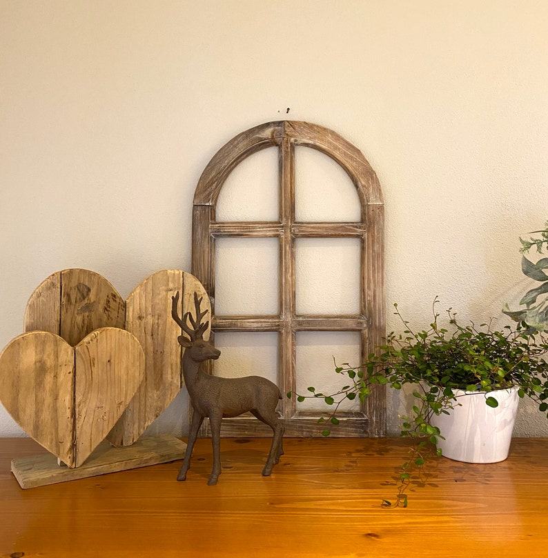 Window frame, decorative frame, vintage, shabby chic, country house decor image 3
