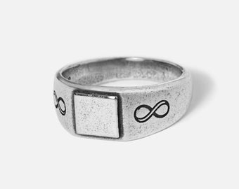 Infinity Ring | Solid 925 Sterling Silver Couples Ring | Billie Jo