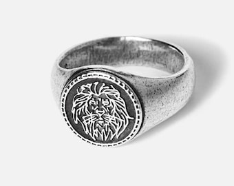 Valor Ring | Solid Sterling Silver Lion Ring | Billie Jo