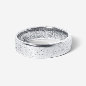 Serenity Ring | Thin Banded 925 Sterling Silver Unisex Ring | Billie Jo