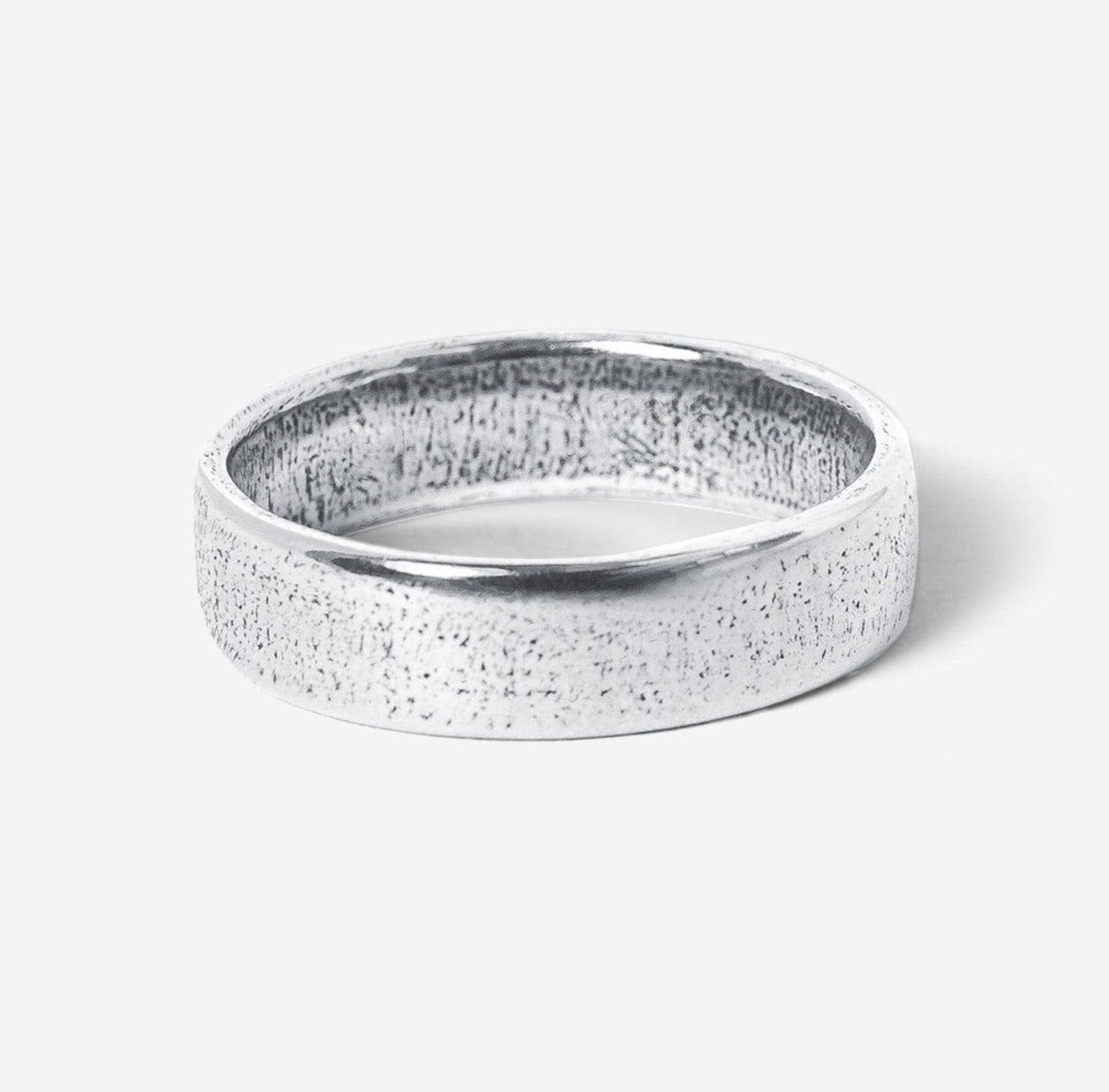 Serenity Ring | Thin Banded 925 Sterling Silver Unisex Ring