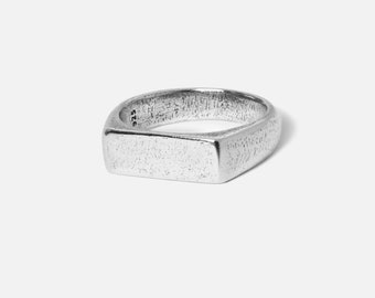 Elation Ring | Sterling Silver Handmade Bar Ring | Billie Jo