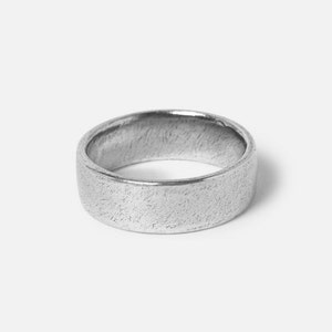 Thick Band Ring | Solid Sterling Silver Handmade Ring | Billie Jo