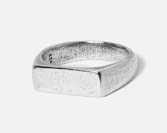 Elation Ring | Sterling Silver Handmade Bar Ring | Billie Jo