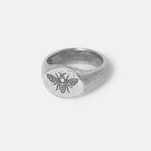 Bee Charity Ring | Sterling Silver Ring | Handmade Unisex Jewelry | Billie Jo