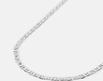 Mariner Chain Necklace | Solid 925 Sterling Silver | Handmade | Billie Jo