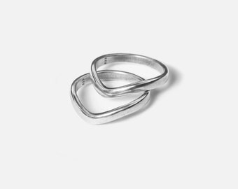 Defy Stackers | Sterling Silver 925 stacking Rings | Billie Jo