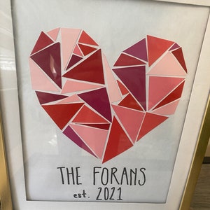 Mosaic Heart